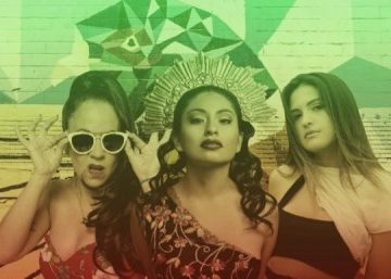 La peruana Wendy Sulca Quispe canta con Miss Bolivia y Maca del Pilar