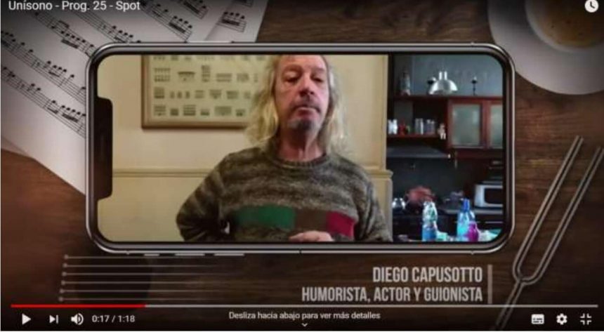 Imperdible: Diego Capusotto y Pedro Saborido presentan «Unísino, la música va a tu casa», mañana sábado por la Televisión Pública