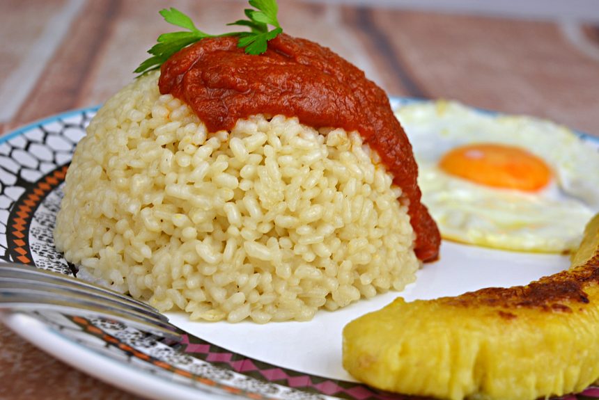 Arroz a la cubana (Por La Cocina del Chaucha)