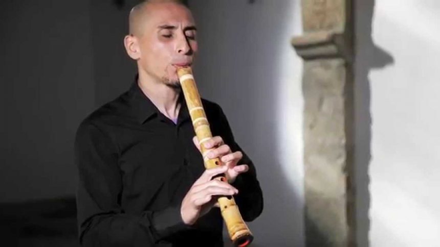Desde Asia, Rodrigo Rodríguez y su single  «Fantasy of Oiwake», Música Popular Hokaido para flauta shakuhachi