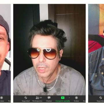 Los Rabanes, Beto Cuevas y Randy Ebright pusieron en marcha la versión ska de «De Música Ligera», originalmente grabada por Soda Stereo en el disco «Canción Animal»