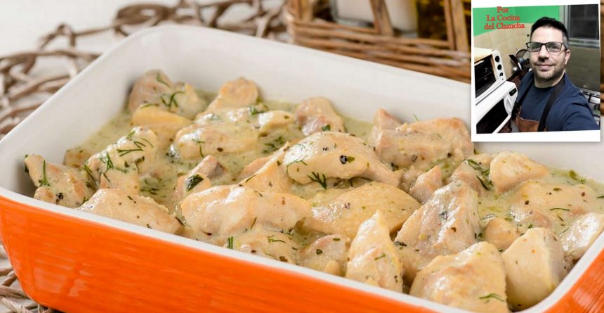 Salsa Bechamel en pechuga de pollo: un exquisito moje en pollo en honor a Louis de Bechamel, jefe de la casa real del rey francés Luis XIV, quien era un gran aficionado a la cocina