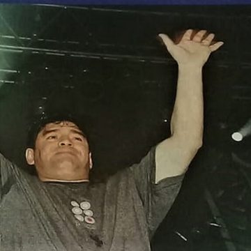 Memorable: la noche en la que Diego Maradona subió al escenario del templo del rock argentino, el Estadio Obras Sanitarias, junto al recordado grupo rioplatense Los Piojos