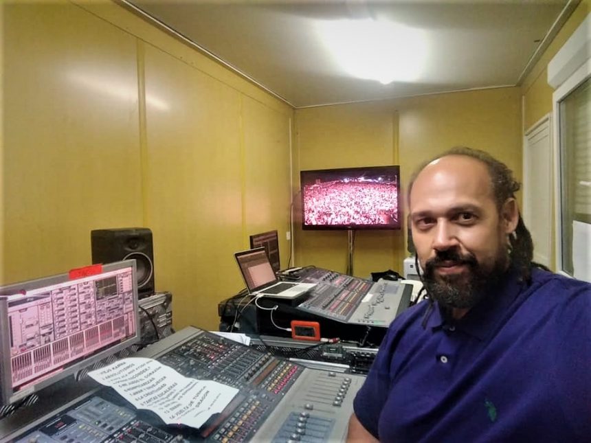 Oscar Sofio, sonidista de Ciro y Los Persas y Las Pastillas del Abuelo: “Mi camino y el de muchos fueron el de trabajar en el audio, o asistente, o técnico, y empezar tirando cables o soldando, cargando cajas, laburando de plomo”
