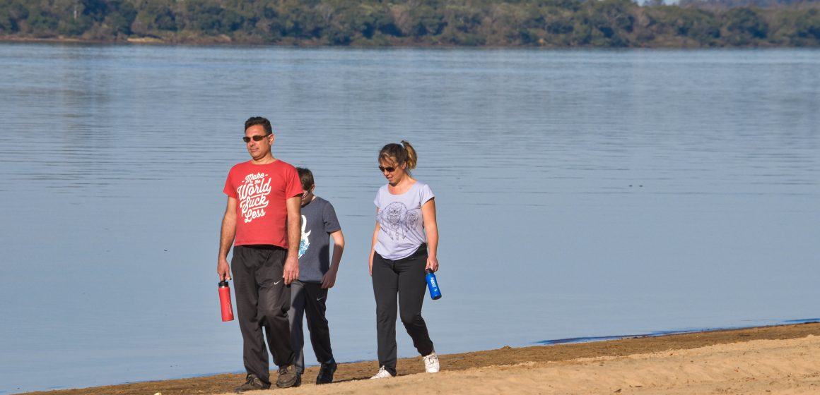 La bellísima ciudad de Colón estuvo repleta en la vacaciones de invierno en Argentina, además acompañó el buen clima de las dos semanas