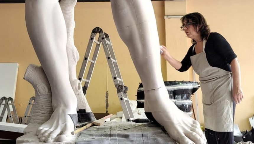 Llega a Chaco una réplica de «El David» de Miguel Ángel, perteneciente al Museo de la Cárcova; la misma será emplazada en la ciudad de Resistencia
