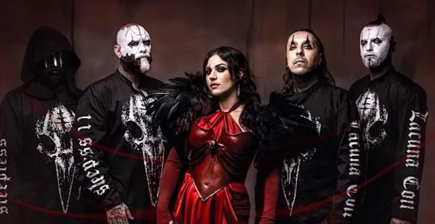 Los italianos de Lacuna Coil, grandes representantes mundiales del metal gótico, en marzo en el Teatro Flores