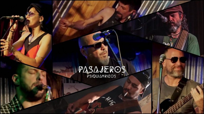 La banda de rock Pasajeros Psiquiátricos presenta su EP «Abuelitos Perversos» en un recital en Avellaneda: el ingreso incluye un alimento no perecedero